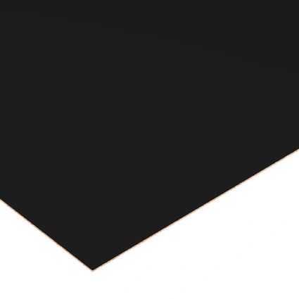 Hardboards Thin MDF Black 1S 3MM 61x97. 530008.